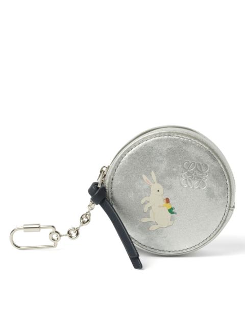 Loewe Bunnies Cookie Coincase in Silver