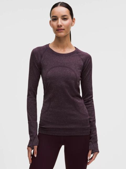 lululemon Swiftly Tech Long-Sleeve Shirt 2.0 Hip Length *Sparkle