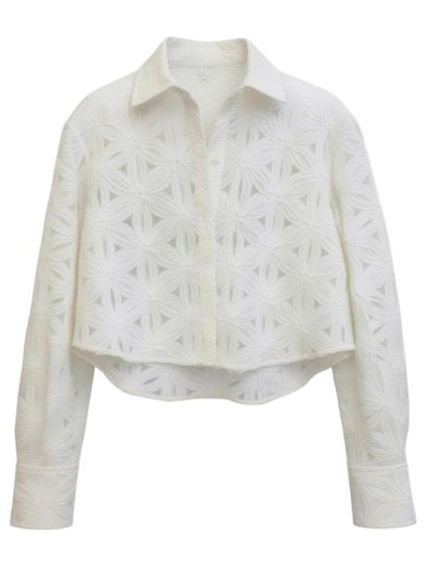 SIMKHAI Anders Shirt in Ivory
