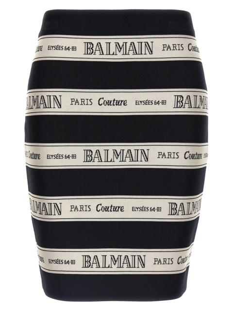 Balmain 'Nastro Balmain' skirt