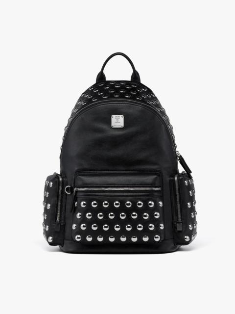 MCM Stark Backpack in Galactic Gala Lamb Leather