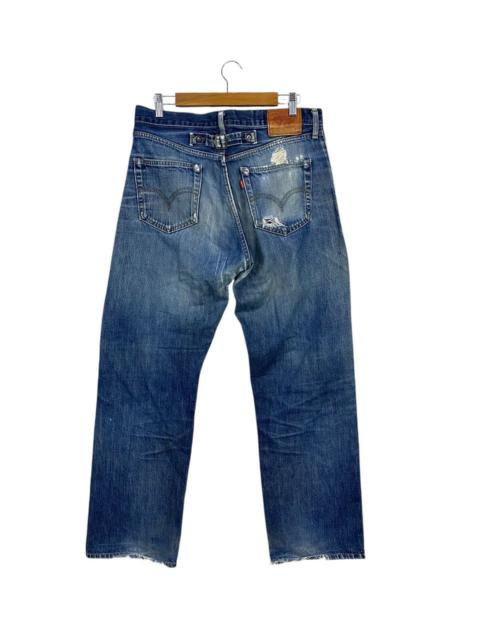 Levi's Vintage levis 702xx big E backleback distressed denim W34L36