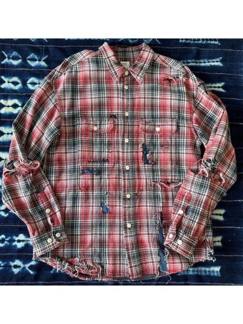 Other Designers SOLD VISVIM 20SS LUMBER SHIRT L/S CRASH (INDIGO CK) 
