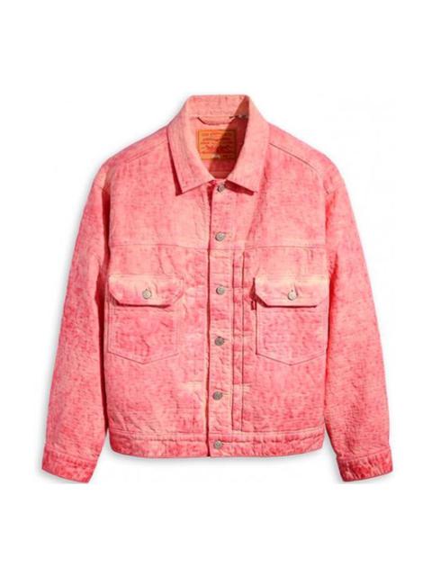 Stussy x Levi's Dyed Jacquard Jacket 'Pink' A5216-0000