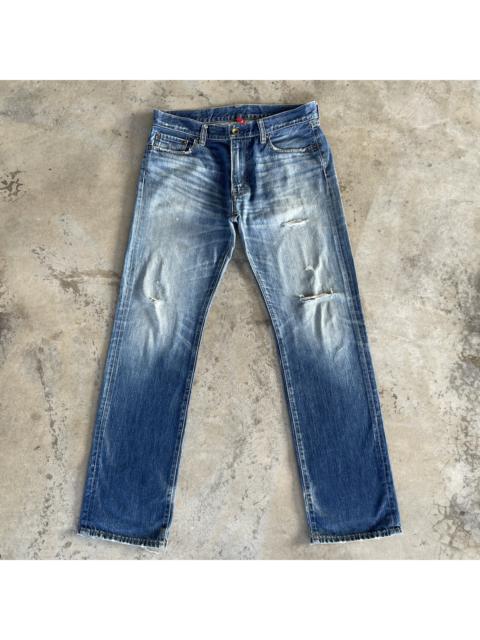 Other Designers Vintage - Vintage Japanese Brand Faded Distressed Denim Jeans Pants