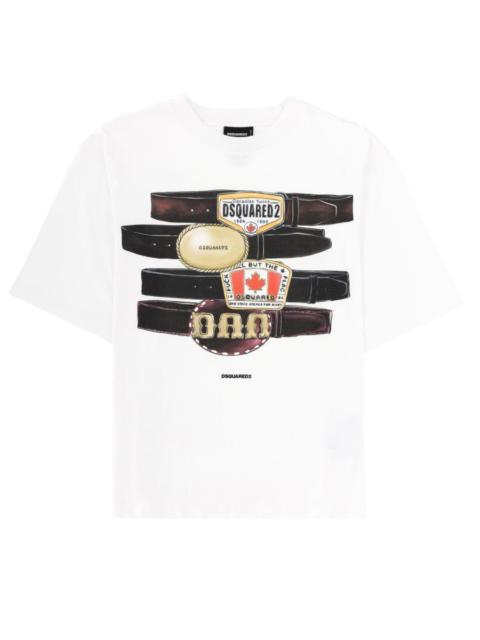 DSQUARED2 Dsquared Men T-Shirt Con Stampa