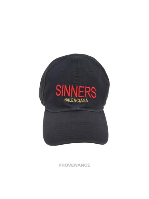 BALENCIAGA Balenciaga Sinners Cap - Washed Black