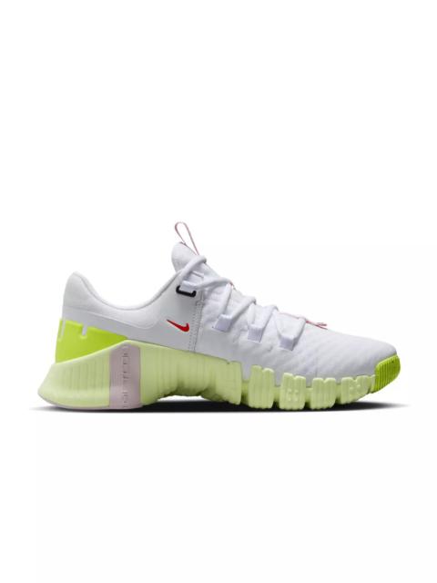 Nike Free Metcon 5 "White/Barely Volt/Pink Foam/Bright Crimson" Women's Training Shoe