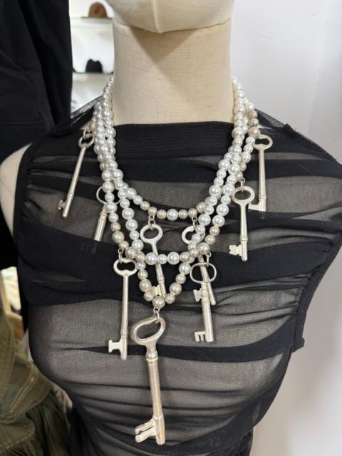 TAKAHIROMIYASHITA TheSoloist. takahiromiyashita the soloist 24SS Pearl Key Necklace
