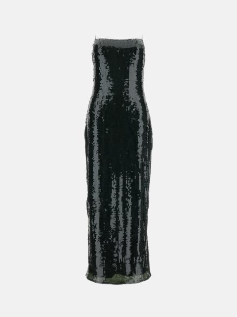 ROTATE Rotate Women Sequins Maxi Slip Dress