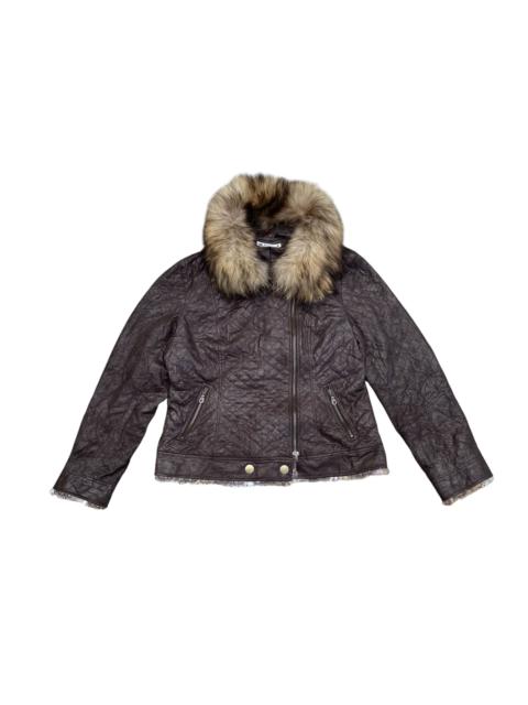 Hysteric Glamour 2000s KOOS Zip FurJacket LGB Style 