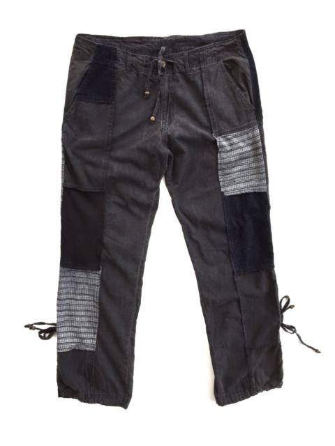 Other Designers Japanese Brand - Japanese Drawstring Patchwork Design Inspired By Kapital