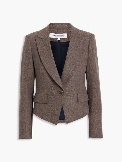VERONICA BEARD Hosanna Dickey herringbone tweed blazer