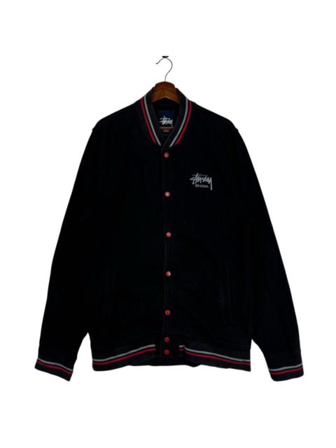 Other Designers VINTAGE STUSSY INTERNATIONAL VARSITY COTTON SWEATER