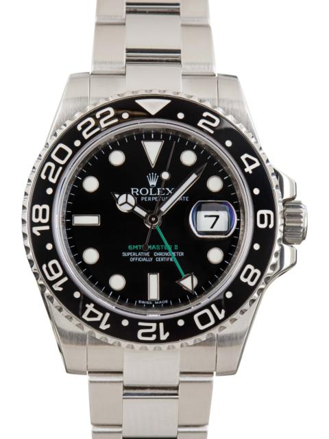 Rolex GMT-Master II Ref 116710 Black Dial