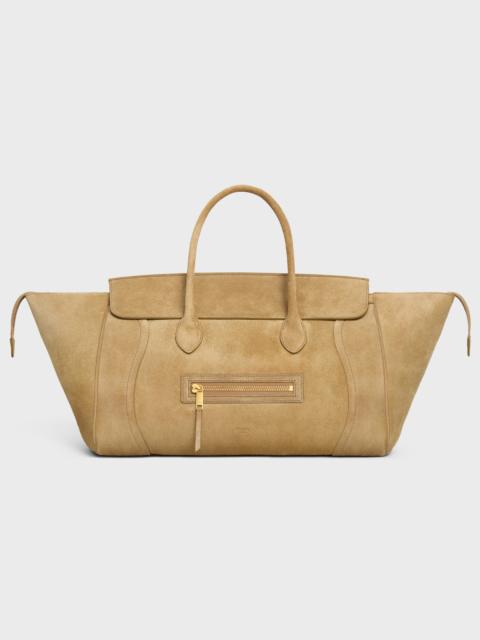 CELINE MEDIUM NEW LUGGAGE IN SUEDE CALFSKIN