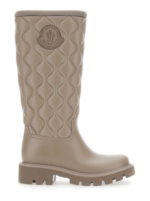 Moncler Moncler Women Quilted Rain Boots