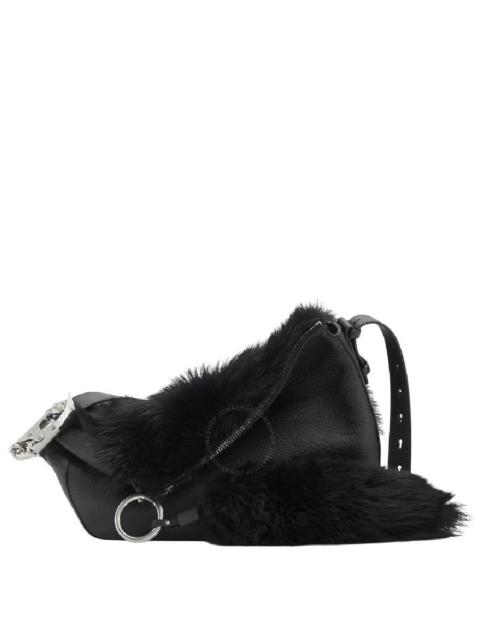 Burberry Burberry Knight Leather Shoulder Bag