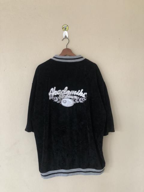 Other Designers Vintage - Akademiks Stadium Division Velvet Eye Embroidered