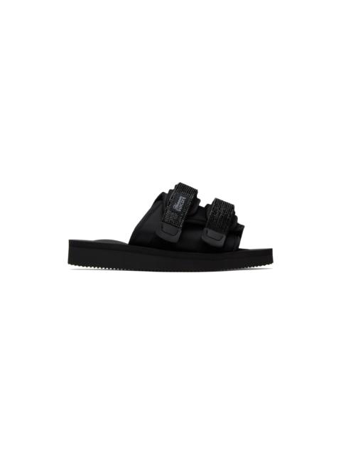 Blumarine Black Suicoke Edition Moto Sandals