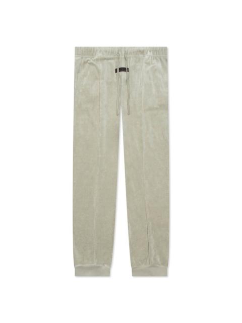 ESSENTIALS FEAR OF GOD ESSENTIALS WOMEN'S VELOUR PANT - SEAFOAM