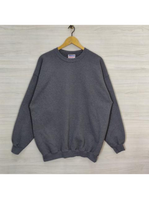 Other Designers Hanes × Vintage - Vintage 90s Hanes Plain Crewneck, Blank Jumper