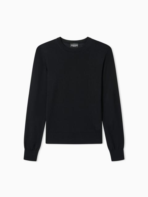 EMPORIO ARMANI PURE VIRGIN WOOL JUMPER