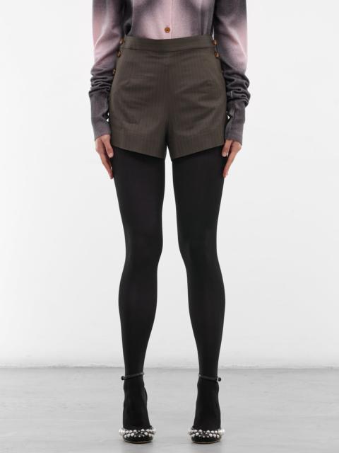 Vivienne Westwood Elle Button Tailored Mini Shorts