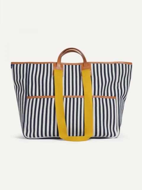 Bleu de Chauffe MÉLO 48H TOTE BAG  -  SUMMER STRIPES