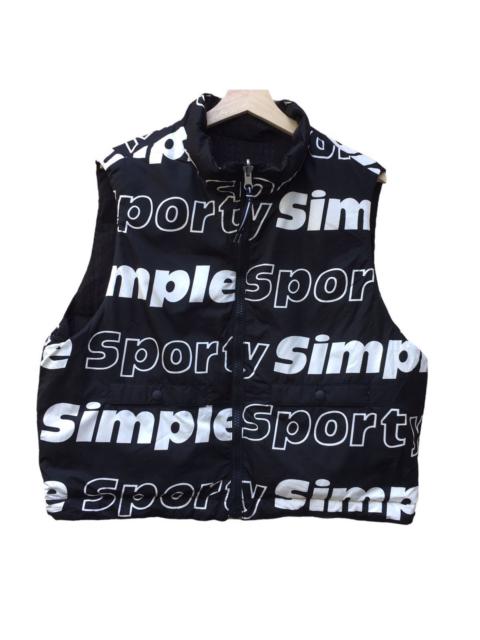 Other Designers Japanese Brand - Reversible Simple Sporty Puffer Vest