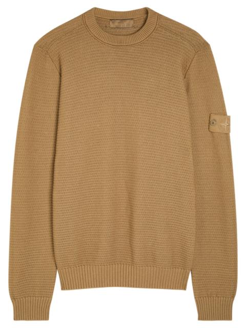 Stone Island Stone Island Ghost Logo Cotton and Cashmere-blend Jumper