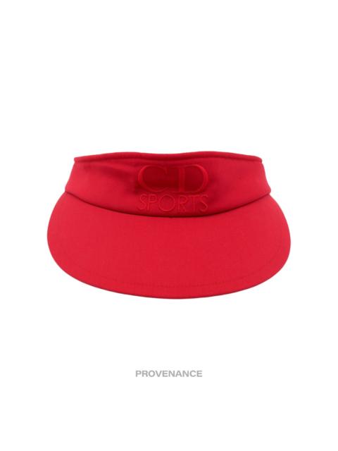 Dior Dior CD SPORTS Visor - Red
