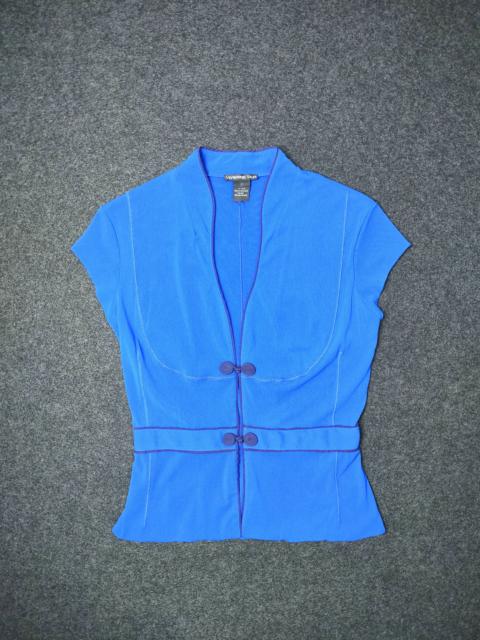 Other Designers Vintage Vivienne Tam Mesh Chinese style shirt