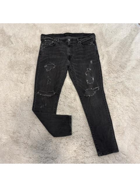 Other Designers Abercrombie & Fitch - A&F Athletic Skinny Distressed Jeans