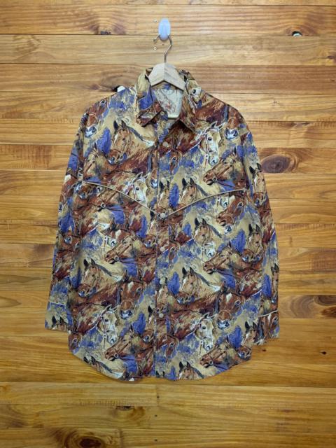 Other Designers Vintage - Vintage over Prints Snap Button Special Handmade
