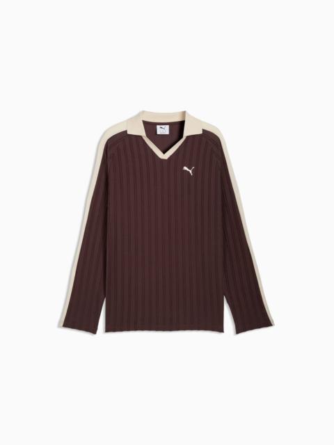 PUMA T7 Relaxed Long Sleeve Polo Men