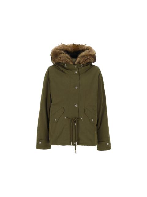 Moncler Moncler Green Coats - Parka Coats Women