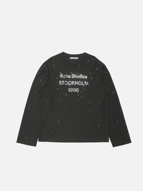 Acne Studios Logo t-shirt - Black