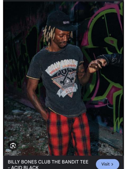 Other Designers Man Made In Australia - Billly Bones Club The Bandit Tee