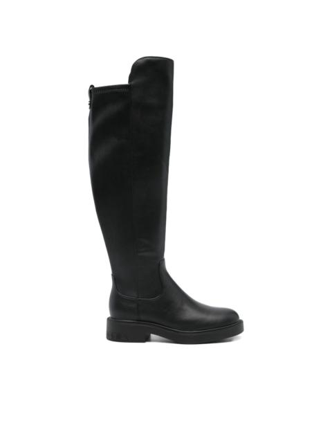 GUESS USA zip-up knee-high  boots