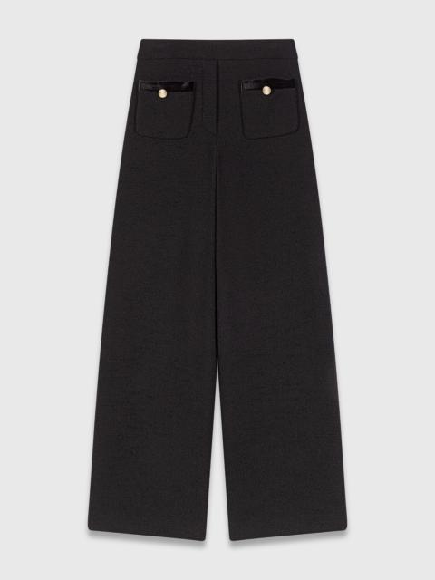 maje Tweed trousers