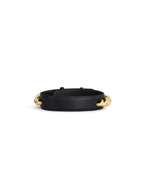 Alaïa TORSION JEWEL BELT IN LEATHER