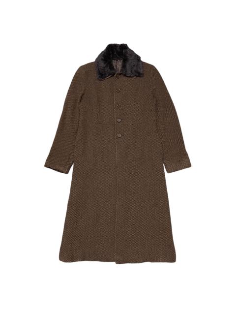 Yohji Yamamoto Vintage Ined by Yohji Yamamoto Wool Long Coat