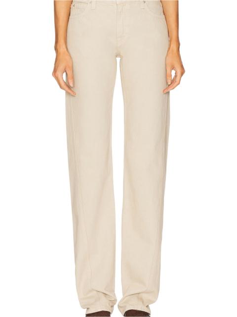 GRLFRND Graham Low Rise Straight Twisted Seam