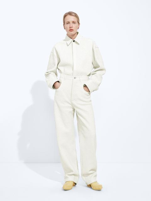 Bottega Veneta Small Intrecciato Leather Pants