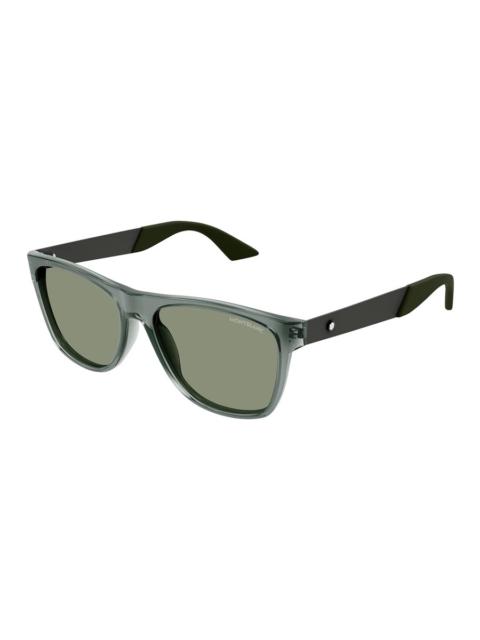 Montblanc Montblanc Green Square Men's Sunglasses MB0298S 003 56