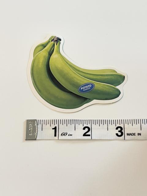 Other Designers Vintage - Y2K Green Banana Sticker