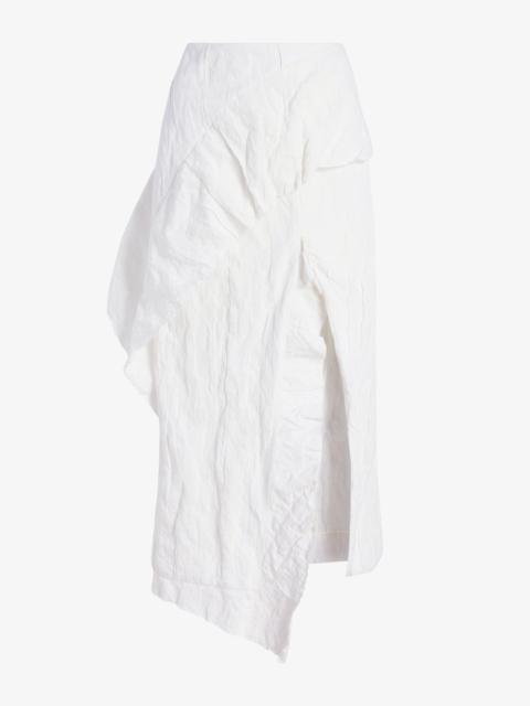 Proenza Schouler Hansly Skirt in Memory Cotton