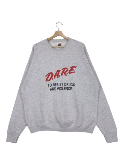 Other Designers Vintage - 90’s D.A.R.E Drug And Violence Sweatshirts