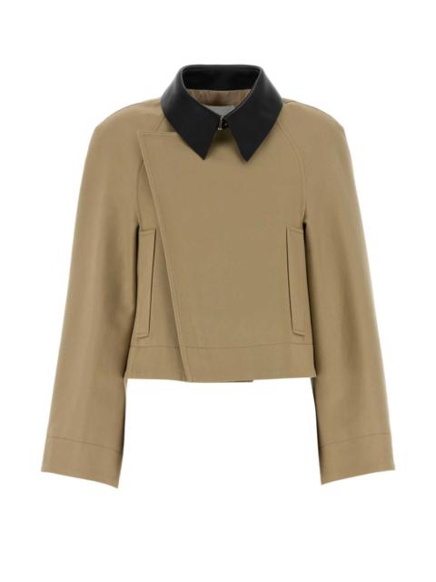 Givenchy Givenchy Women Beige Cotton Blend Jacket